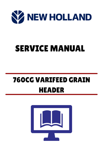 Enhance your agricultural efficiency with the New Holland 760CG Varifeed Grain Header Service Manual (47705703). This comprehensive PDF file is designed to provide you with detailed insights and instructions for optimal maintenance and operation of your grain header, ensuring peak performance during harvest season.