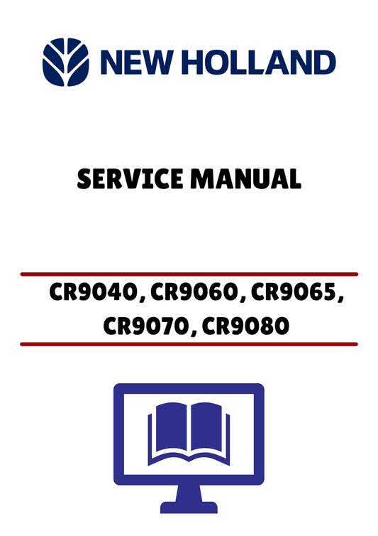 NEW HOLLAND CR9040, CR9060 (84374231) SERVICE MANUAL - PDF FILE