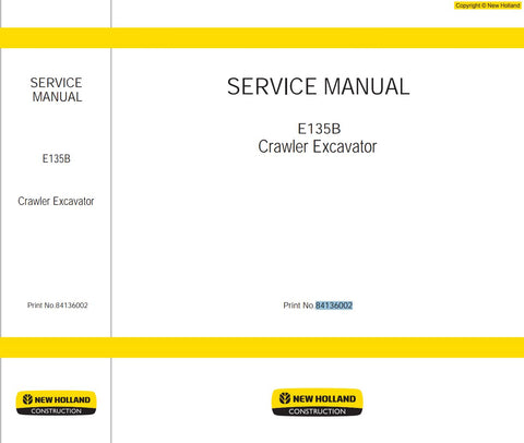 Unlock the full potential of your New Holland E135B Crawler Excavator with the comprehensive Service Manual (84136002) in PDF format. This essential guide provides detailed instructions, schematics, and troubleshooting tips to ensure optimal performance and maintenance of your equipment. Whether you're a seasoned professional or a DIY enthusiast, this manual is designed to help you efficiently manage repairs and upkeep, saving you time and money. Don't miss out on the opportunity to enhance your excavator's
