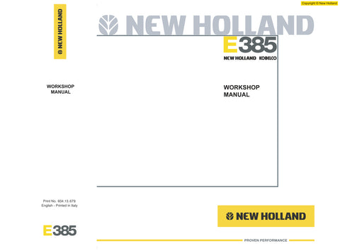 Unlock the full potential of your New Holland E385 Crawler Excavator with our comprehensive WorkshopManual (604.13.679) in PDF format. This essential guide provides detailed maintenance procedures, troubleshooting tips, and technical specifications to ensure your machine operates at peak performance. With easy navigation and clear illustrations, you'll save time and reduce downtime, making it an invaluable resource for both seasoned professionals and DIY enthusiasts. Invest in your equipment's longevity and