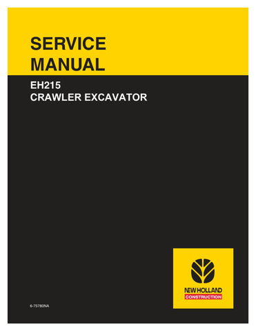  Unlock the full potential of your New Holland EH215 Crawler Excavator with the comprehensive Service Manual (6-75780NA) in PDF format. This essential guide provides detailed instructions, schematics, and troubleshooting tips to ensure optimal performance and maintenance of your equipment. Whether you're a seasoned professional or a DIY enthusiast, this manual is designed to help you efficiently manage repairs and upkeep, saving you time and money. Don't miss out on the opportunity to enhance your excavator