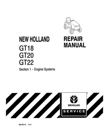 Unlock the full potential of your New Holland GT18, GT20, and GT22 with the comprehensive Repair Manual (Part No. 86705721) in PDF format. This essential guide provides detailed instructions, diagrams, and troubleshooting tips to help you maintain and repair your equipment with confidence. Whether you're a seasoned mechanic or a DIY enthusiast, this manual ensures you have the knowledge and resources to keep your machinery running smoothly, saving you time and money on repairs. Don't miss out on the opportu
