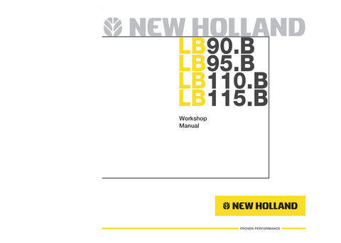 Unlock the full potential of your New Holland LB90.B, LB95.B, LB110.B, and LB115.B loaders with the comprehensive Workshop Manual (604.13.547) in PDF format. This essential guide provides detailed instructions, diagrams, and troubleshooting tips to ensure optimal performance and maintenance of your equipment. Whether you're a seasoned professional or a DIY enthusiast, this manual is designed to enhance your understanding and efficiency, making repairs and servicing straightforward and hassle-free. Invest in