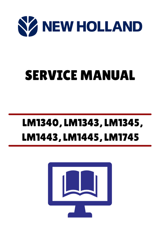 Unlock the full potential of your New Holland equipment with the comprehensive Service Manual for models LM1340, LM1343, LM1345, LM1443, LM1445, and LM1745. This PDF file is designed to provide you with detailed insights and step-by-step instructions for maintenance and repairs, ensuring your machinery operates at peak performance.