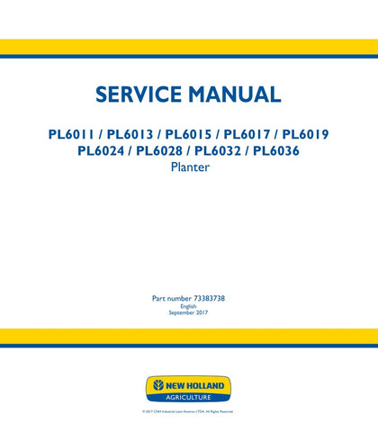  Unlock the full potential of your New Holland equipment with the comprehensive Service Manual (73383738) for models PL6011, PL6013, PL6015, PL6017, PL6019, PL6024, PL6028, PL6032, and PL6036. This PDF file is an essential resource for maintenance and repair, providing detailed instructions, diagrams, and troubleshooting tips to keep your machinery running smoothly. Ensure optimal performance and longevity of your equipment by having this invaluable guide at your fingertips. Perfect for both seasoned profes
