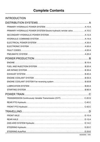 Unlock the full potential of your New Holland T7030, T7040, T7050, T7060, and T7070 tractors with the Auto Command Service Manual (84172771A) in PDF format. This comprehensive guide provides detailed instructions, troubleshooting tips, and maintenance procedures to ensure your equipment operates at peak performance. With easy navigation and clear diagrams, you'll save time and enhance your productivity, making it an essential resource for any tractor owner. Don't miss out on the opportunity to keep your mac