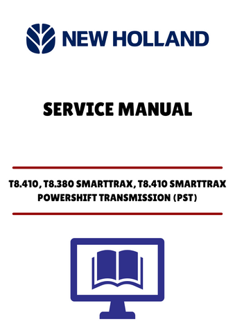 Unlock the full potential of your New Holland T8 series tractors with the comprehensive Service Manual in PDF format. This essential guide covers models T8.320, T8.350, T8.380, T8.410, T8.380 SMARTTRAX, and T8.410 SMARTTRAX, providing you with detailed insights into maintenance and repair procedures.