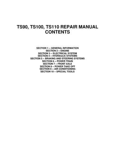 Unlock the full potential of your New Holland TS90, TS100, and TS110 tractors with our comprehensive Repair Manual PDF. This essential guide provides detailed schematics, troubleshooting tips, and step-by-step instructions to help you perform maintenance and repairs with confidence. Whether you're a seasoned mechanic or a DIY enthusiast, this manual is designed to save you time and money, ensuring your tractor operates at peak performance. Download your copy today and keep your equipment running smoothly fo