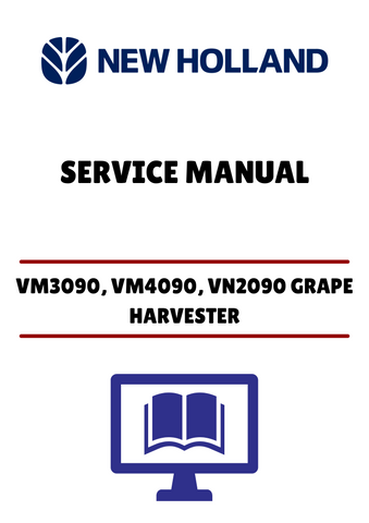  Enhance your grape harvesting efficiency with the New Holland Grape Harvester Service Manual (84189523B). This comprehensive PDF file covers models VL5060, VL5080, VL5090, VL6040, VL6050, VL6060, VL6070, VL6080, VL6090, VM3080, VM3090, VM4090, and VN2090, providing you with essential insights and detailed instructions for optimal machine performance.