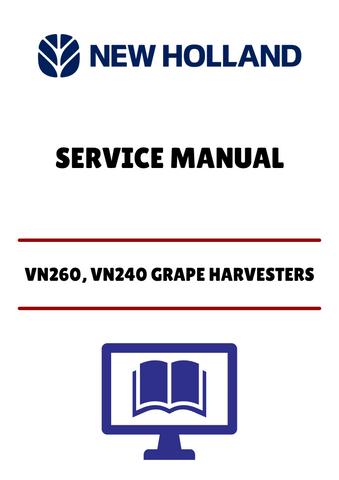 Unlock the full potential of your New Holland VN260 and VN240 grape harvesters with our comprehensive service manual (6048227100). This PDF file is designed to provide you with detailed insights and step-by-step instructions, ensuring that you can maintain and repair your equipment with confidence.