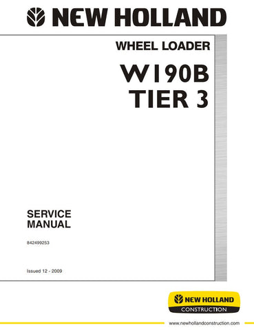 Unlock the full potential of your New Holland W190B Wheel Loader with the comprehensive Service Manual (Part No. 842499253) in PDF format. This essential guide provides detailed maintenance procedures, troubleshooting tips, and specifications to ensure your equipment operates at peak performance. With easy navigation and clear illustrations, you can quickly find the information you need to keep your loader running smoothly and efficiently. Invest in this invaluable resource today and enhance the longevity a
