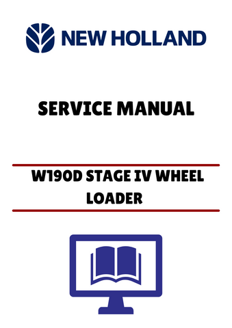 Unlock the full potential of your New Holland W190D Stage IV Wheel Loader with our comprehensive Service Manual. This PDF file is designed to provide you with detailed insights and step-by-step instructions for maintenance and repairs, ensuring your equipment operates at peak performance.