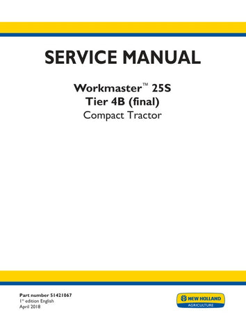  Enhance your maintenance routine with the NEW HOLLAND WORKMASTER 25S TIER 4B (FINAL) SERVICE MANUAL, available as a convenient PDF file. This comprehensive guide provides detailed instructions, diagrams, and troubleshooting tips specifically designed for the Workmaster 25S model, ensuring you can keep your equipment running smoothly and efficiently. With easy access to essential information at your fingertips, you can save time and reduce downtime, making this service manual an invaluable resource for any 
