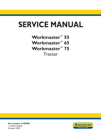 Unlock the full potential of your New Holland Workmaster 55, 66, and 75 tractors with the comprehensive Service Manual (51489998) in PDF format. This essential guide provides detailed instructions, diagrams, and troubleshooting tips to ensure your tractor operates at peak performance. Whether you're performing routine maintenance or tackling complex repairs, this manual is your go-to resource for keeping your equipment in top shape. Invest in your machinery's longevity and efficiency today!