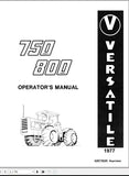 New Holland 750 800 Tractors Service Repair Manual 42075020 - Manual labs