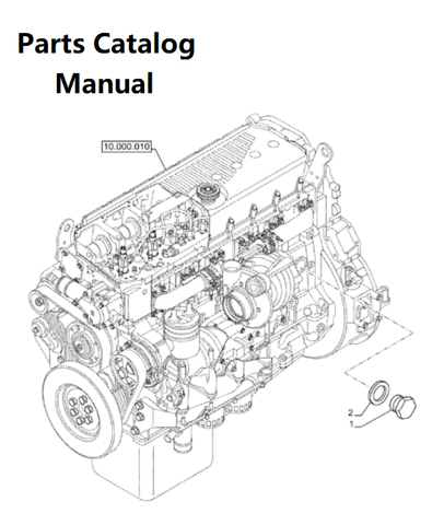 Parts Catalog Manual - New Holland B004 Engine F3GFE613B PN/5802220502 - PDF File Download