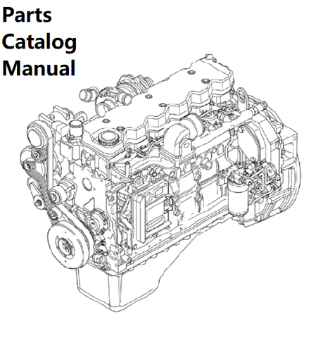 Parts Catalog Manual - New Holland B004 Engine F4HFE613C 5801761363-47550882 - PDF Book (Delivery)
