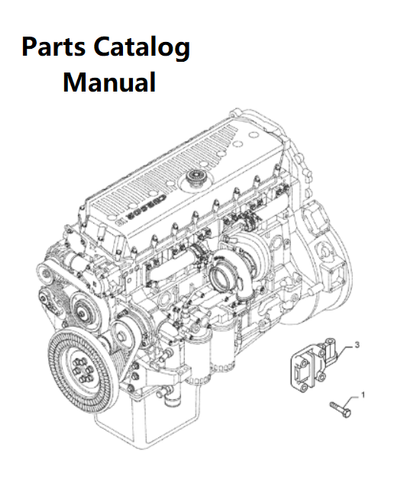 Parts Catalog Manual - New Holland B005 Engine F3GFE613B PN/5802393953 - PDF File Download