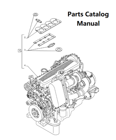 Parts Catalog Manual - New Holland B006 Engine F3DFE613F PN/5801908567 - PDF File Download