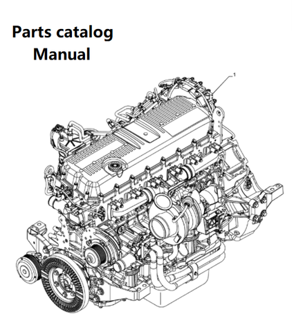 Parts Catalog Manual - New Holland B006 Engine F3GFE613B PN/5802403952 - PDF File Download