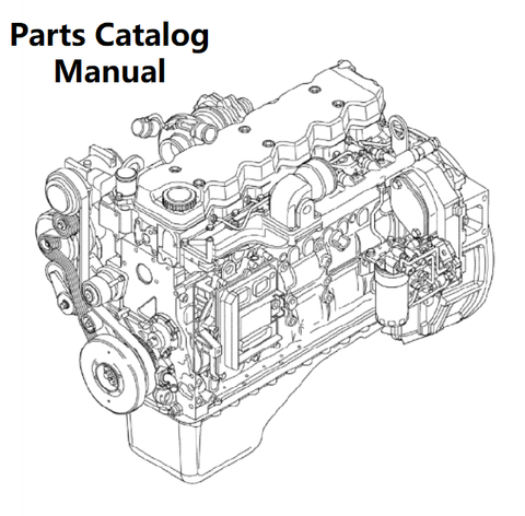 Parts Catalog Manual - New Holland B006 Engine F4HFE613B 5801731918-47519640 - PDF Book (Delivery)