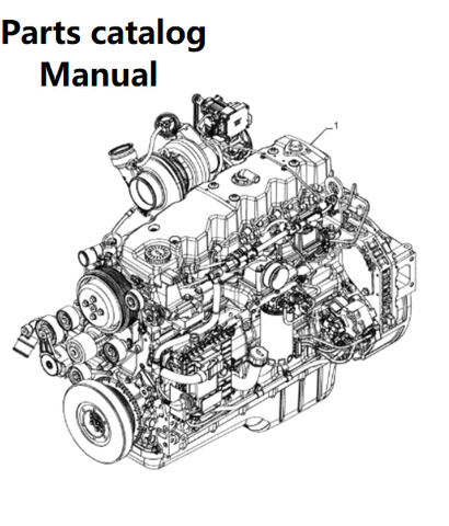 Parts Catalog Manual - New Holland B008 Engine F4HFE613B PN/5802180233-191KW - PDF Book (Delivery)