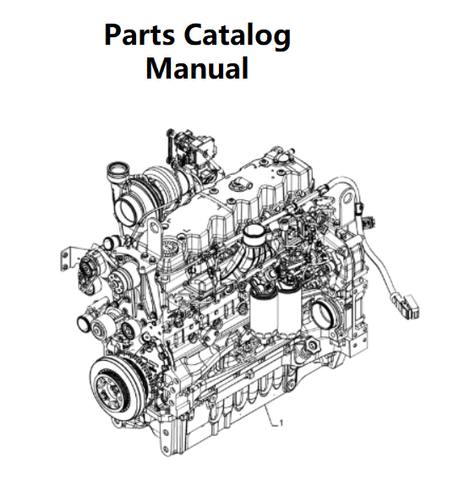 Parts Catalog Manual - New Holland B009 Engine F4DFE6132 PN/5802317335 - PDF Book (Delivery)