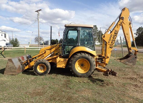New Holland Backhoe Loader 555E,575E,655E,675E Hydraulic System Service Repair Manual - Manual labs