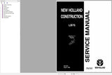 New Holland Construction LB75 Service Repair Manual 86618974 - Manual labs