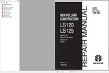 New Holland Construction LS120, LS125 Service Repair Manual 86615609 - Manual labs