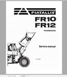 New Holland Fiat FR10, FR12 Transmission Service Repair Manual 73142482 - Manual labs