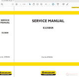 New Holland Hydraulic excavator E225BSR Service Repair Manual 87709239A - Manual labs