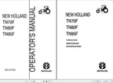 New Holland TN70F, TN80F, TN95F Tractor Operator’s Manual 6036455100 - Manual labs