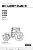 New Holland Tractor T4020, T4030, T4040, T4050 Operator’s Manual 84576030 - Manual labs