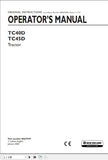 New Holland Tractor TC40D, TC45D Operator’s Manual 86627597 - Manual labs