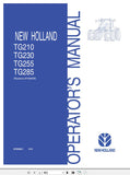 New Holland Tractor TG210, TG230, TG255, TG285_87059621 Operator’s Manual 87059621 - Manual labs