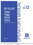 New Holland Tractor TN55, TN65, TN70, TN75 Operator’s Manual 87033880 - Manual labs