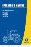 New Holland Tractor TN60DA, TN70DA, TN75DA Operator’s Manual 87552774 - Manual labs