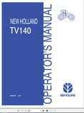 New Holland Tractor TV140 Operator’s Manual 86562957 - Manual labs