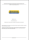 New Holland 65, 75 Tractor Manual
