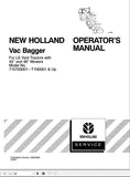 New Holland Yard Tractor 42, 48 Inch 715703001-T1N0001 Operator’s Manual 86629396 - Manual labs