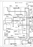 A black and white technical wiring diagram showing the connection schematic for a key battery charger, key motor, and other automotive electrical components.