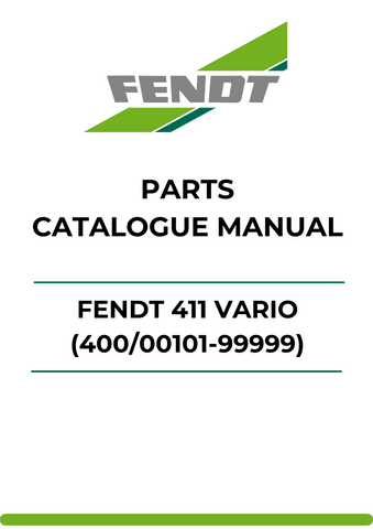 Discover the ultimate resource for your Fendt 411 Vario with our comprehensive Parts Catalog Manual. This PDF file is meticulously designed to provide you with detailed information on every component, ensuring you have the knowledge needed for efficient maintenance and repairs.