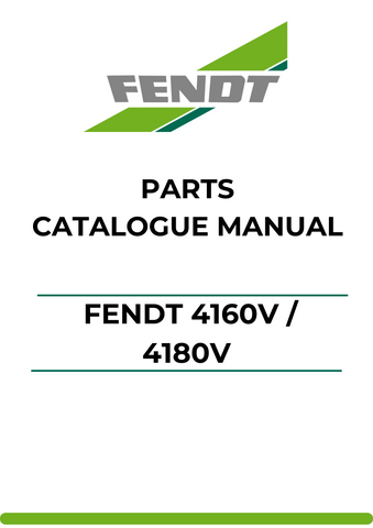 Discover the ultimate resource for your Fendt 4160V and 4180V with our comprehensive Parts Catalog Manual. This PDF file is meticulously designed to provide you with detailed diagrams and specifications, ensuring you have all the information you need for efficient maintenance and repairs.