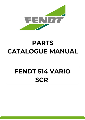 Discover the ultimate resource for your Fendt 514 Vario SCR with our comprehensive Parts Catalog Manual. This PDF file is meticulously designed to provide you with detailed information on every component, ensuring you have the knowledge needed for efficient maintenance and repairs.