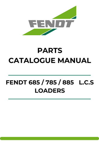  Discover the ultimate resource for your Fendt 685, 785, and 885 L.C.S Loaders with our comprehensive Parts Catalog Manual. This PDF file is meticulously designed to provide you with detailed diagrams and part numbers, ensuring you can easily identify and order the components you need for optimal performance.