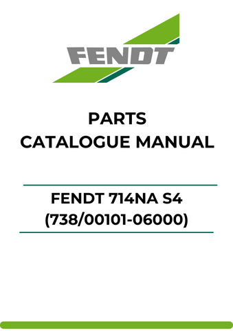 Discover the ultimate resource for your Fendt 714NA S4 with our comprehensive Parts Catalog Manual. This PDF file is meticulously designed to provide you with detailed information on parts and components, ensuring you have everything you need for maintenance and repairs.