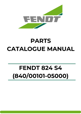 Discover the ultimate resource for your Fendt 824 S4 with our comprehensive Parts Catalog Manual. This PDF file is meticulously designed to provide you with detailed information on parts and components, ensuring you have everything you need for maintenance and repairs.