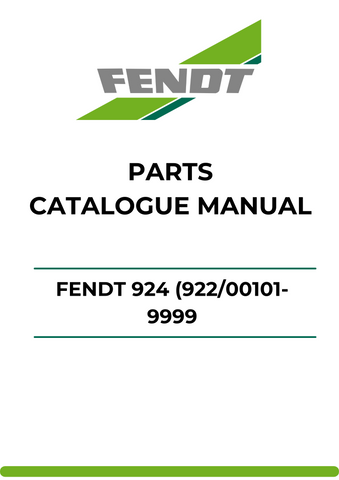 Discover the ultimate resource for your Fendt 924 with our comprehensive Parts Catalog Manual. This PDF file is meticulously designed to provide you with detailed information on parts and components, ensuring you have everything you need for maintenance and repairs.