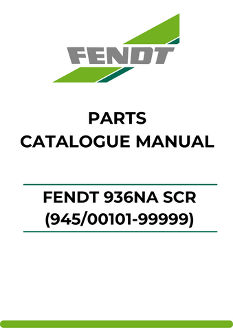 Discover the ultimate resource for your Fendt 936NA SCR with our comprehensive Parts Catalog Manual. This PDF file is meticulously designed to provide you with detailed information on every component, ensuring you have the right parts at your fingertips for efficient maintenance and repairs.